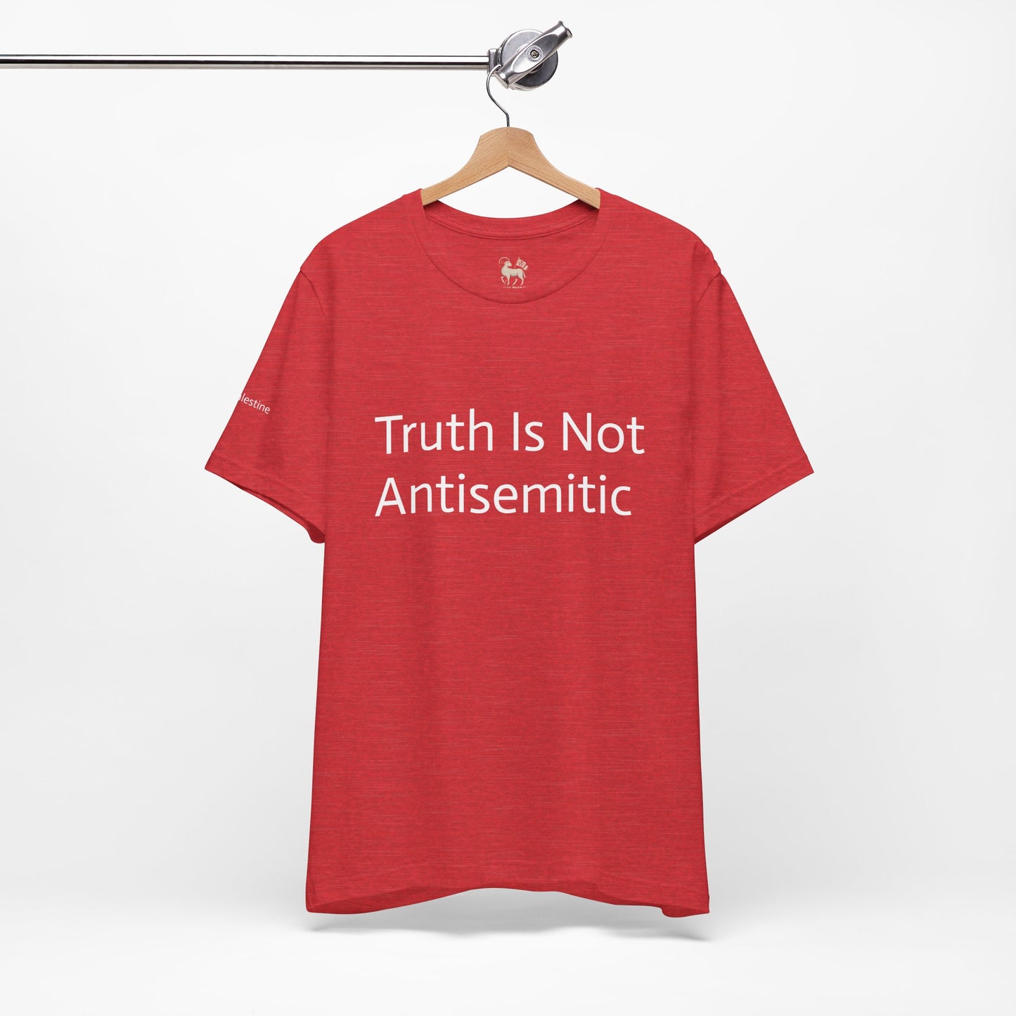 Truth Is Not Antisemitic | Unisex Jersey Short Sleeve T-Shirt, Thought-Provoking Apparel