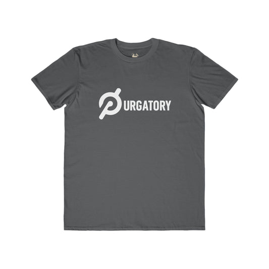 Purgatory Logo Tee – Boutique Fitness Suffering, Satirized
