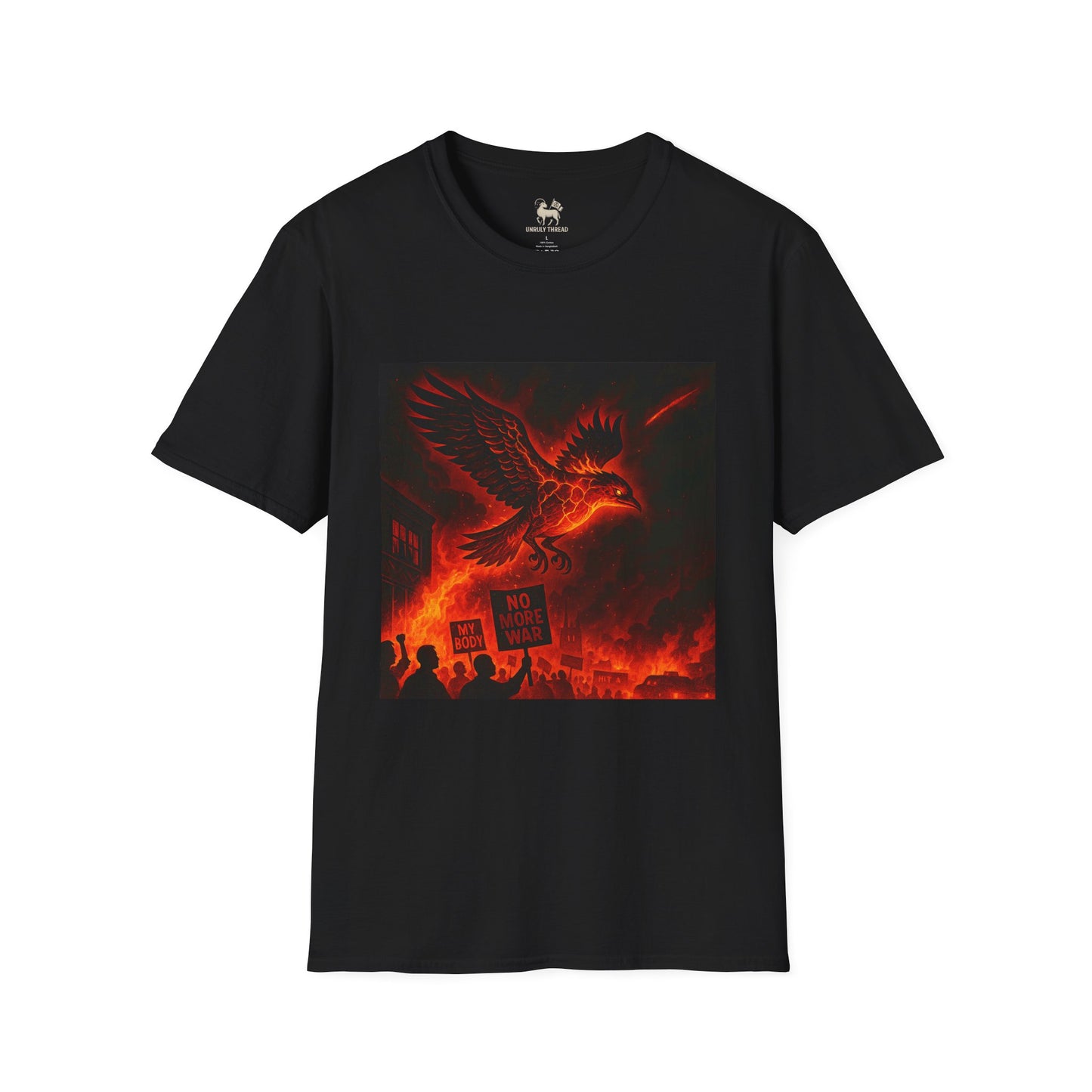 Stage 2 – Let It All Burn  | Unisex Softstyle Protest Shirt