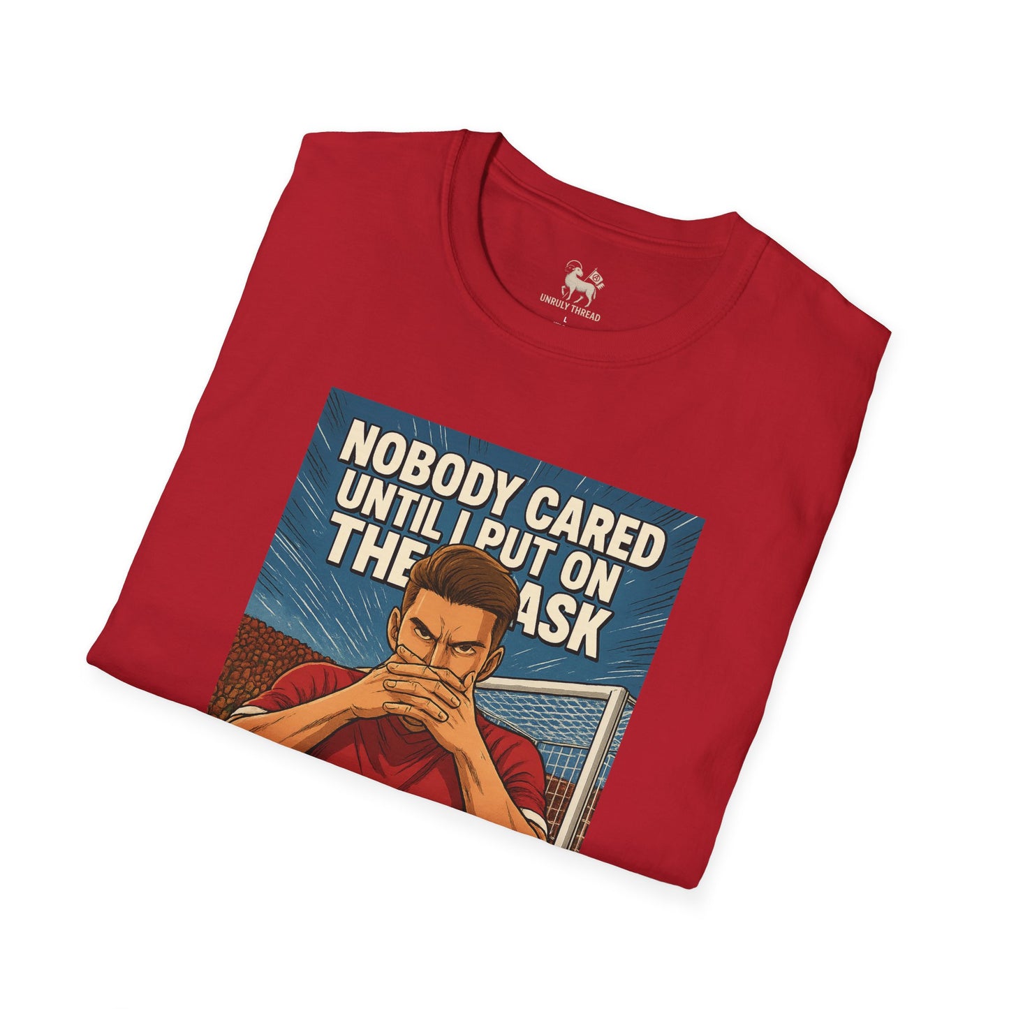 The Masked Arrival – Arsenal No.14 Energy Tee | Unisex Softstyle Shirt