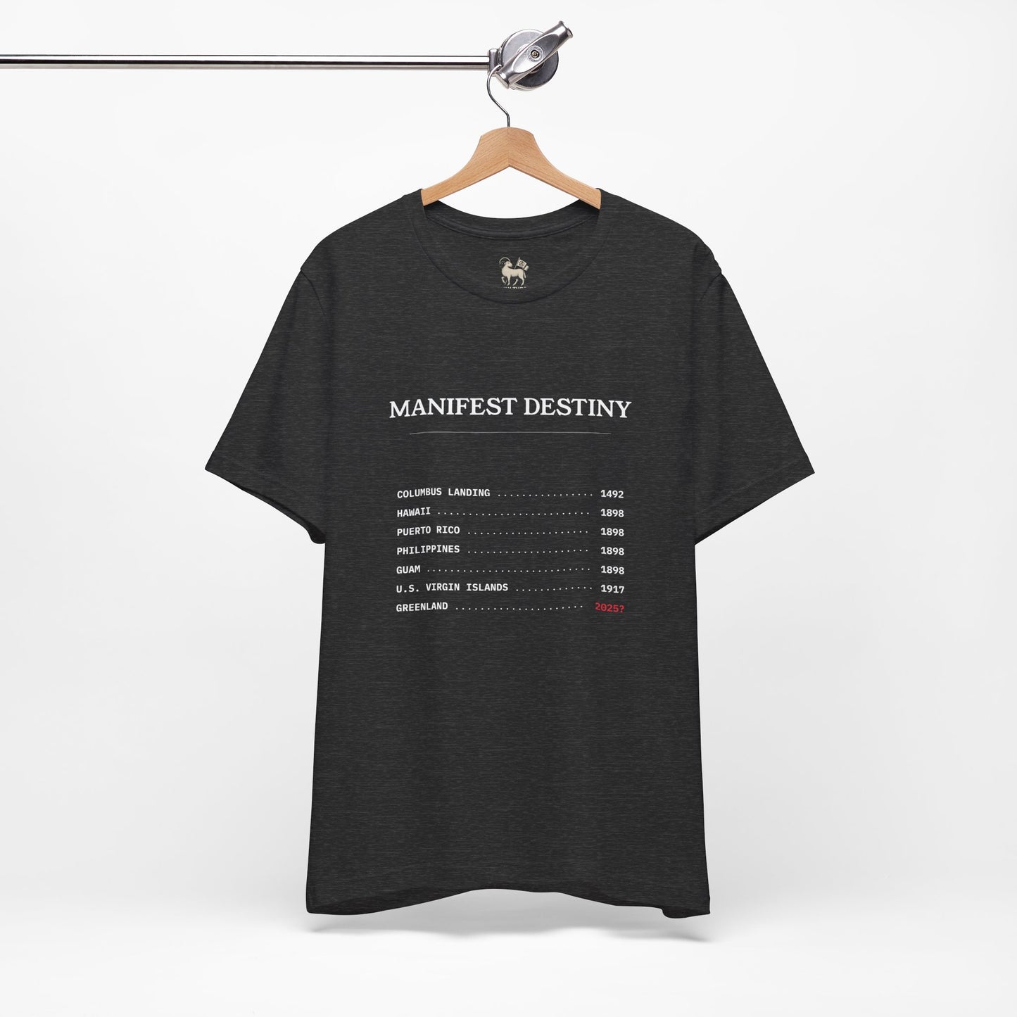 Manifest Destiny Timeline Tee | Political History Shirt