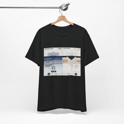 BALLROOM & BUNKER | Architectural Infographic Tee – Unisex Protest Shirt | Streetwear Washington D.C. Edition