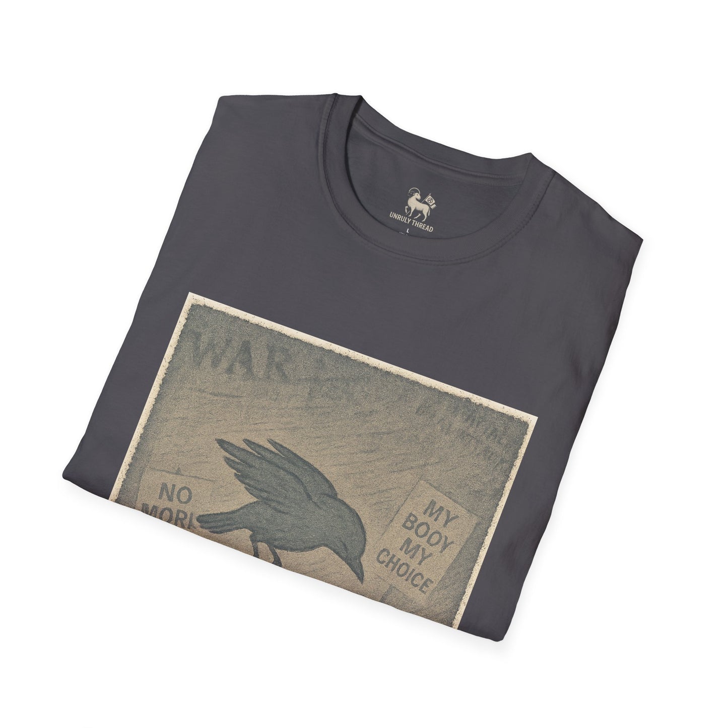 Stage 1 – Going Through the Motions  | Unisex Softstyle Protest Shirt