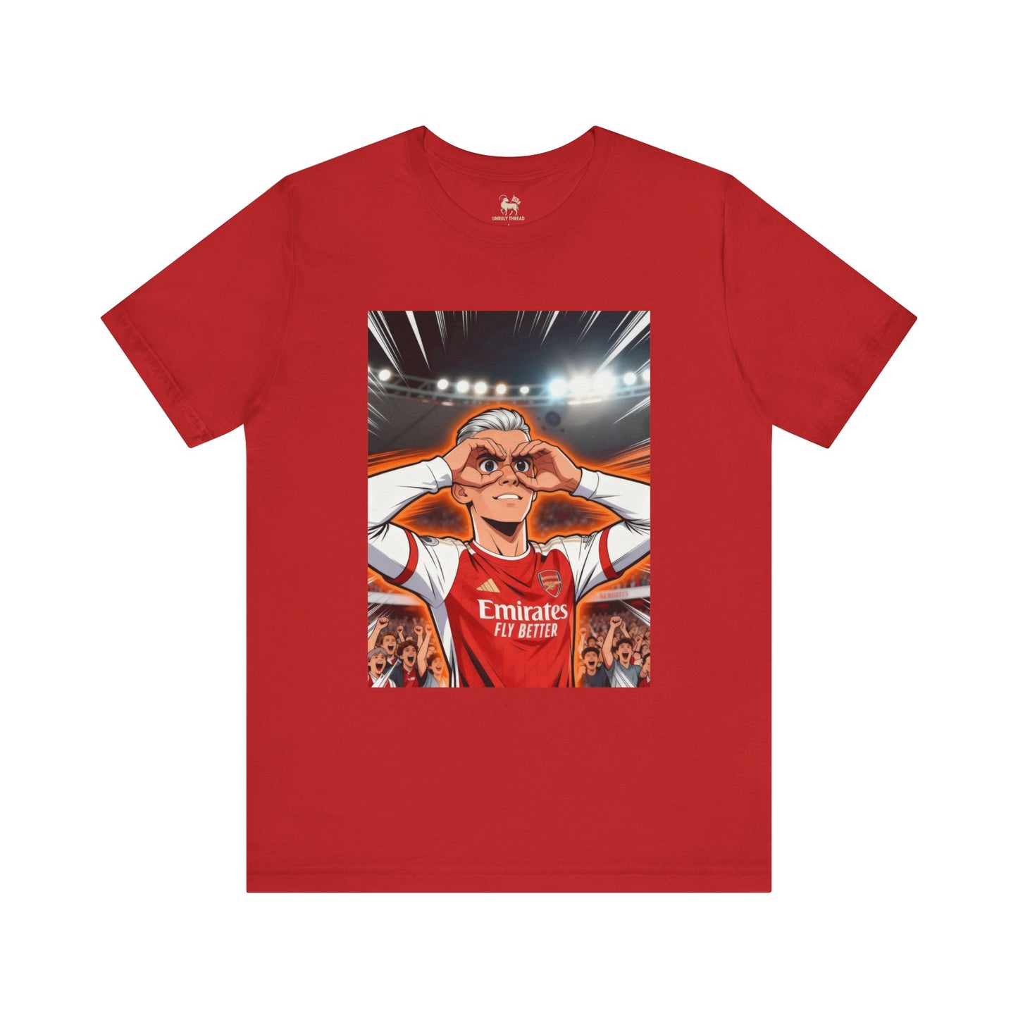 “Goggles Up” Tee – Inspired by the Trossard Celebration | Bella + Canvas 3001