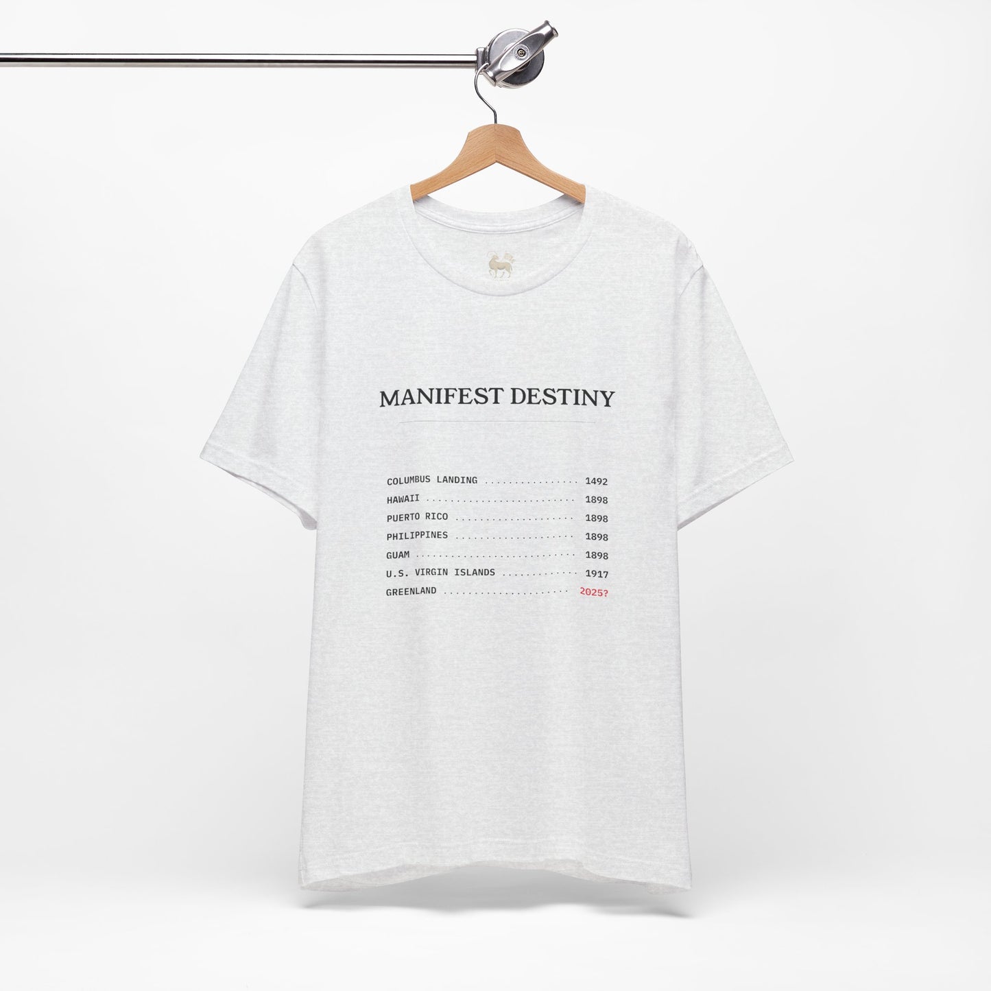 Manifest Destiny Timeline Tee | Political History Shirt