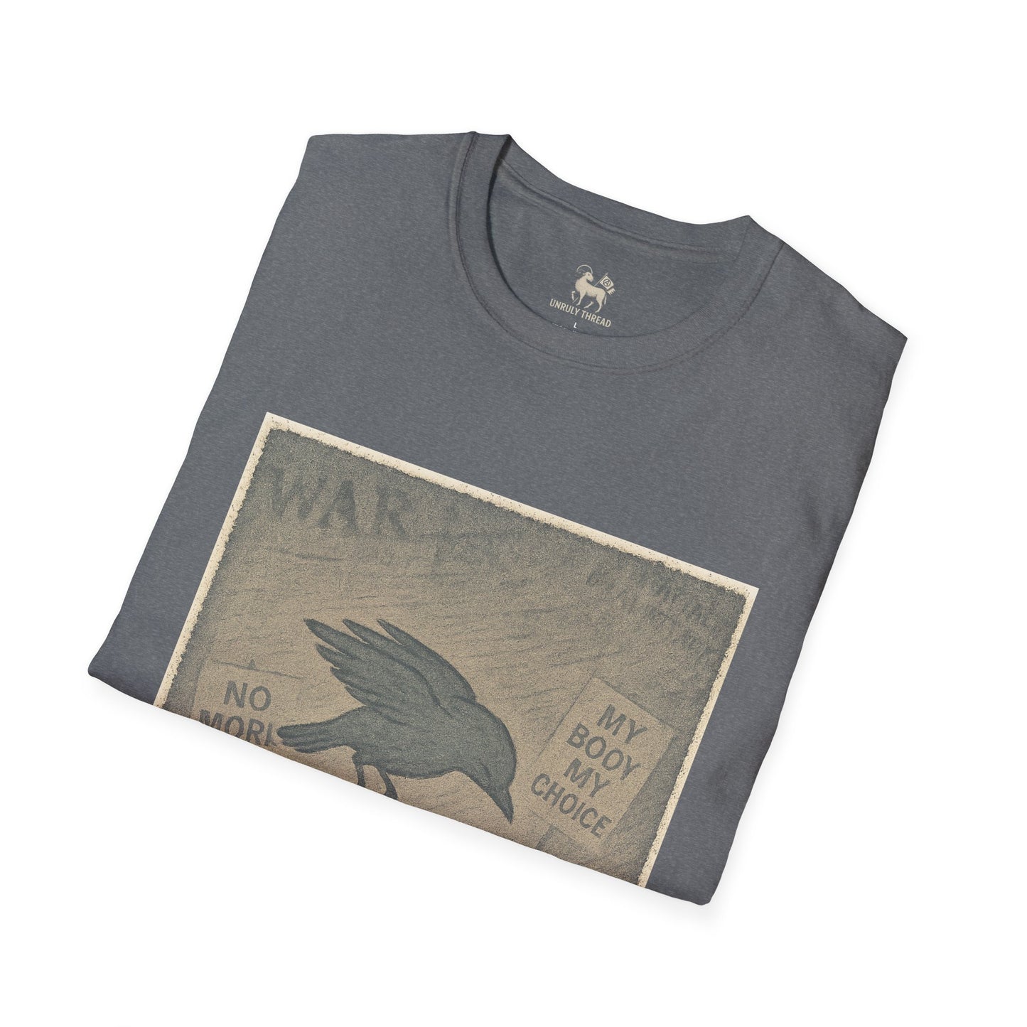 Stage 1 – Going Through the Motions  | Unisex Softstyle Protest Shirt
