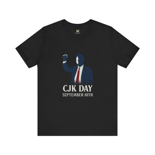 CJK Day  | Unisex Jersey Short Sleeve T-Shirt, Thought-Provoking Apparel