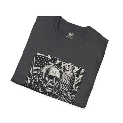 The Old Guard Is Dying– Drop 004 | Unisex Softstyle Protest Shirt