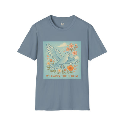 Stage 3 – We Carry the Bloom   | Unisex Softstyle Protest Shirt