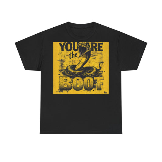 "You Are the Boot" Gadsden Snake Tee - Distressed