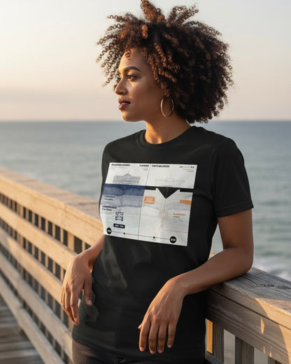 BALLROOM & BUNKER | Architectural Infographic Tee – Unisex Protest Shirt | Streetwear Washington D.C. Edition