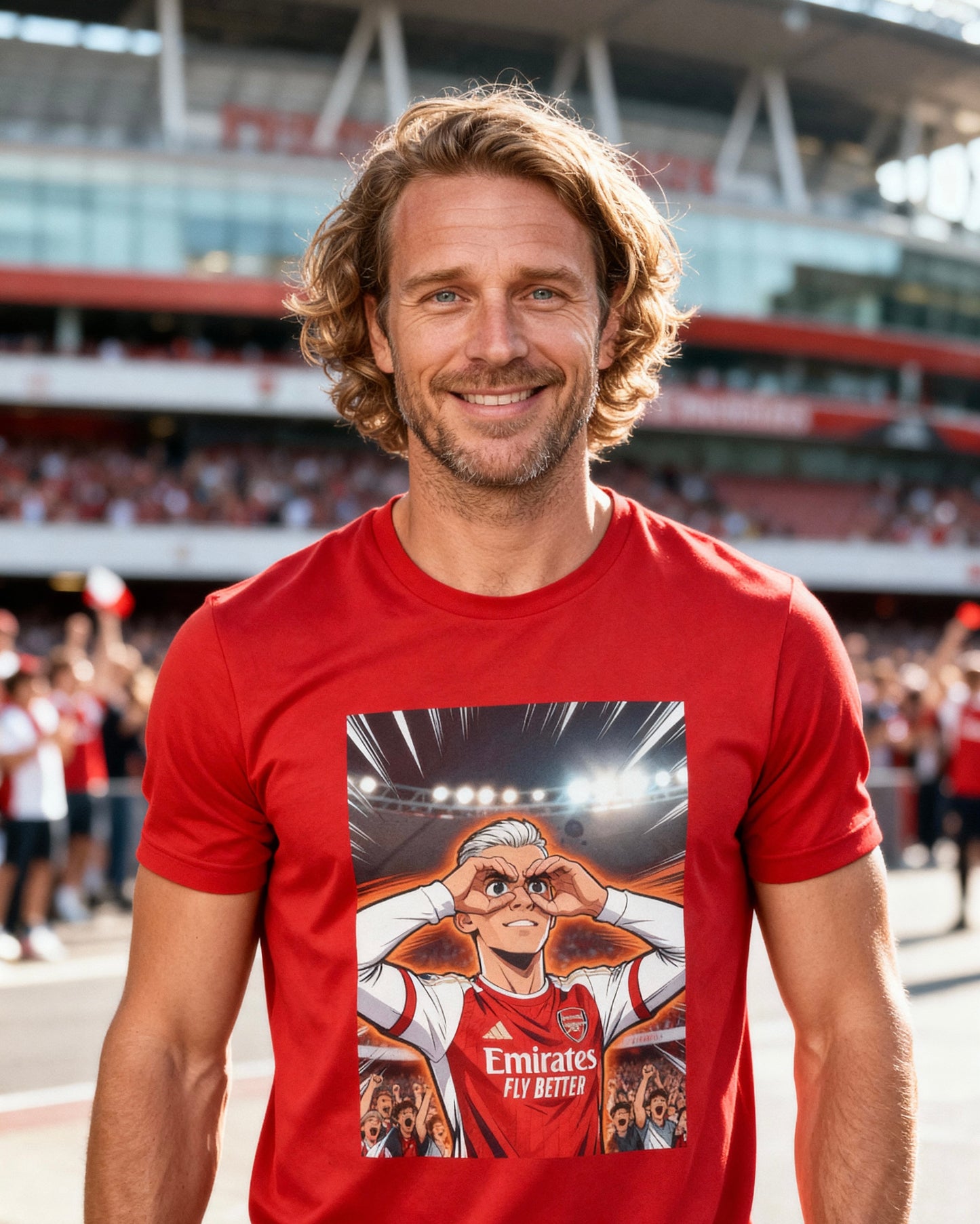 “Goggles Up” Tee – Inspired by the Trossard Celebration | Bella + Canvas 3001