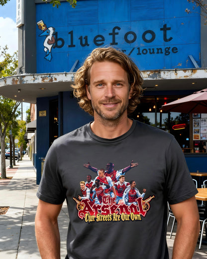 The Arsenal Tifo | “These Streets Are Our Own” | Unruly Sport Ultra Artwork Tee