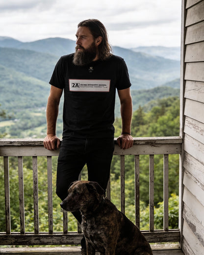 2A* | Second Amendment Warning Label | Minneapolis 1.24.26 | Constitutional Rights Tee