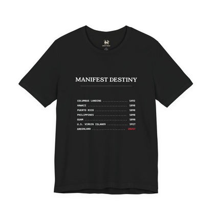 Manifest Destiny Timeline Tee | Political History Shirt