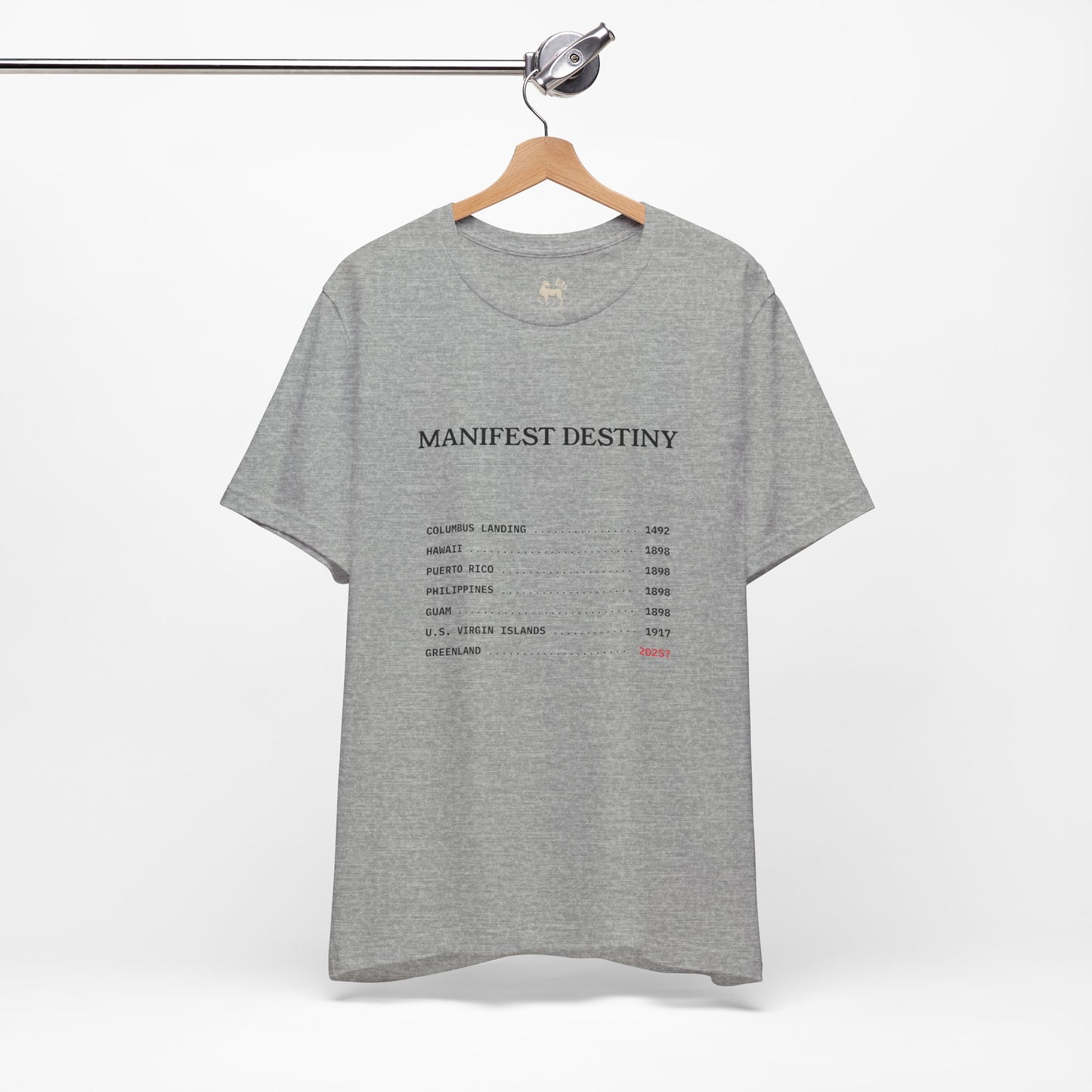 Manifest Destiny Timeline Tee | Political History Shirt