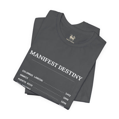 Manifest Destiny Timeline Tee | Political History Shirt