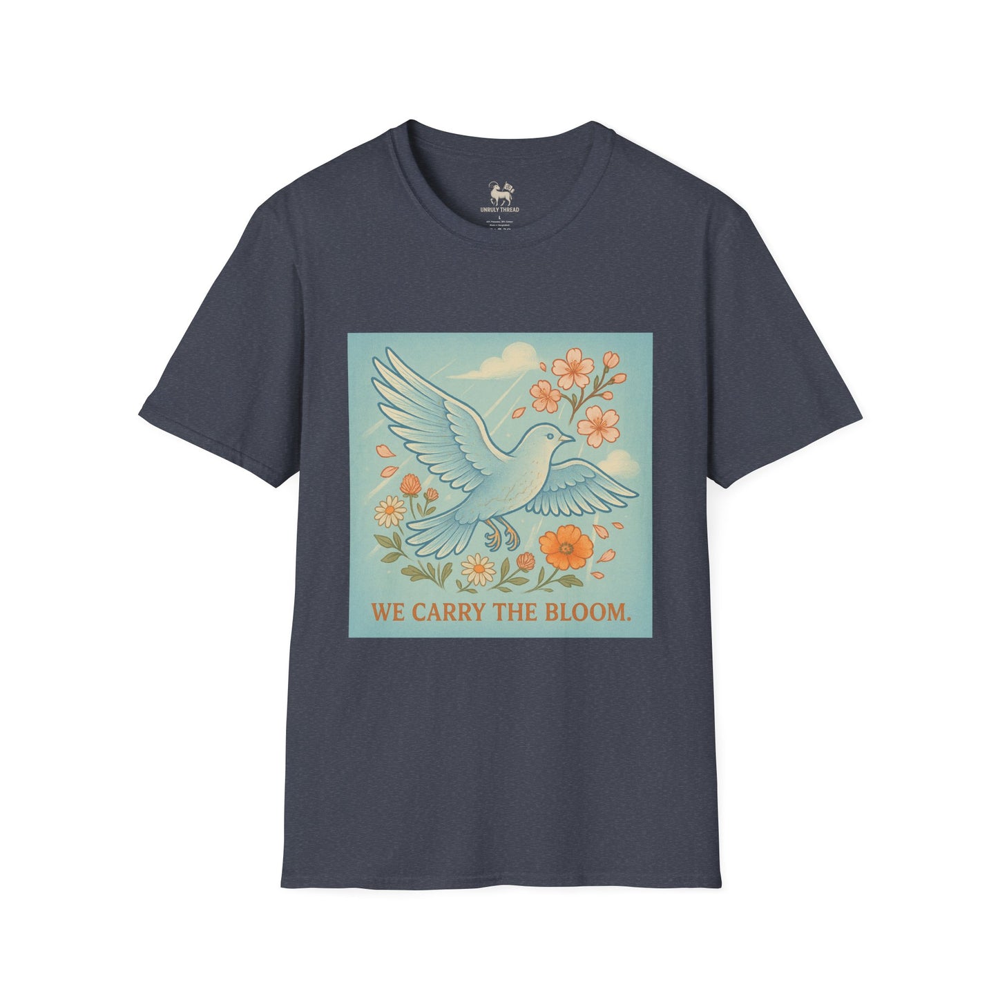 Stage 3 – We Carry the Bloom   | Unisex Softstyle Protest Shirt