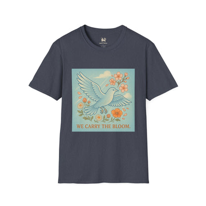 Stage 3 – We Carry the Bloom   | Unisex Softstyle Protest Shirt