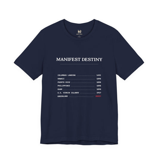 Manifest Destiny Timeline Tee | Political History Shirt