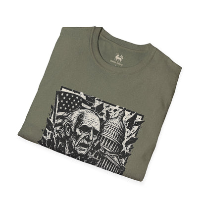 The Old Guard Is Dying– Drop 004 | Unisex Softstyle Protest Shirt