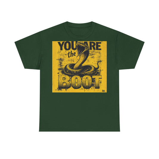 "You Are the Boot" Gadsden Snake Tee - Distressed